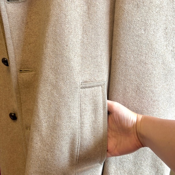 Vintage Sears The Men’s Store Wool Coat Classic 70s/80s Dress Overcoat - Picture 6 of 15